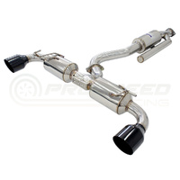 INVIDIA N2 CAT BACK EXHAUST W/BLACK TIPS TOYOTA YARIS GR XPA16R