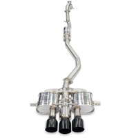 INVIDIA Q300 VALVED CAT BACK EXHAUST (STRAIGHT CUT BLACK TIP) HONDA CIVIC FL5 TYPE R