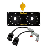 HALTECH DUAL SWITCH PANEL + ROTARY TRIM MODULE KIT
