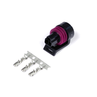 HALTECH PLUG AND PINS ONLY - DELPHI 3 PIN PRESSURE SENSOR CONNECTOR