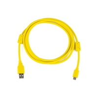 HALTECH USB CONNECTION CABLE USB A TO USB C YELLOW - 2M