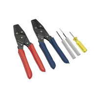 HALTECH DUAL CRIMPER SET - INC 3 PIN REMOVAL TOOLS