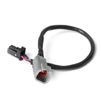 HALTECH CAN ADAPTOR CABLE DTM-4 FEMALE RECEPTACLE/SOCKET TO 8 PIN BLACK TYCO