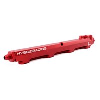 HYBRID RACING HIGH-FLOW FUEL RAIL - B SERIES/UNIVERSAL - DUST RED
