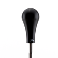 HYBRID RACING 130R DELRIN SHIFT KNOB - BLACK