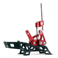 HYBRID RACING SHORT SHIFTER ASSEMBLY V3 - HONDA INTEGRA DC5 02-06/K-SWAP - RED