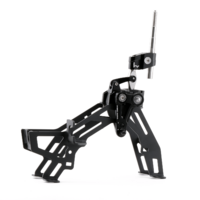 HYBRID RACING ADJUSTABLE SHORT SHIFTER ASSEMBLY - HONDA CIVIC FK8 16-20 - BLACK