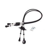 HYBRID RACING NO CUT SHIFTER PERFORMANCE SHIFTER CABLES FOR CL9 TRANSMISSION K24A3