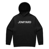 JDMYARD PUFF HOODIE BLACK SMALL
