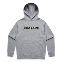 JDMYARD PUFF HOODIE GREY SMALL