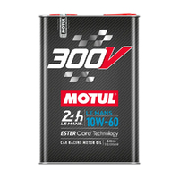 MOTUL 300V LE MAN COMPETITION CAR RACING MOTOR OIL 10W60 5L