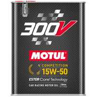 MOTUL 300V COMPETITION CAR RACING MOTOR OIL 15W50 5L