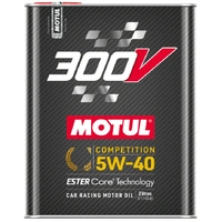 MOTUL 300V COMPETITION CAR RACING MOTOR OIL 5W40 2L (ESTER)