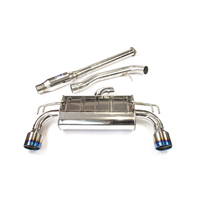 INVIDIA Q300 O2 BACK EXHAUST SUIT EVO X LANCER