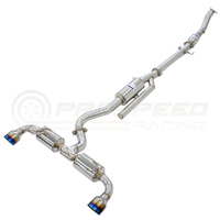 INVIDIA N2 O2 BACK EXHAUST W/CATLESS FRONT PIPE, TI TIPS TOYOTA YARIS GR XPA16R
