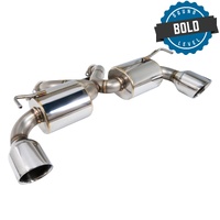 REMARK AXLEBACK EXHAUST V2 STAINLESS DOUBLE WALL TIP NISSAN 370Z Z34 09-22