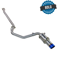REMARK CATBACK EXHAUST R1 SPEC SINGLE-EXIT FULL TITANIUM SUBARU BRZ/TOYOTA GR86 ZD8/ZN8 22+