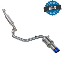 REMARK CATBACK EXHAUST R1 SPEC SINGLE-EXIT FULL TITANIUM (RESONATED) SUBARU BRZ/TOYOTA GR86 ZD8/ZN8 22+