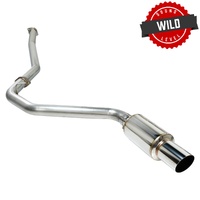 REMARK CATBACK EXHAUST R1 SPEC SINGLE-EXIT STAINLESS SUBARU WRX/WRX STI VA 15-21