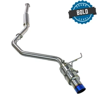 REMARK CATBACK EXHAUST R1 SPEC SINGLE-EXIT FULL TITANIUM (RESONATED) SUBARU WRX/WRX STI VA 15-21