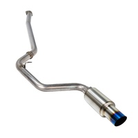 REMARK CATBACK EXHAUST R1 SPEC SINGLE-EXIT TITANIUM SUBARU WRX/WRX STI GR/GH 08-14 (HATCH)