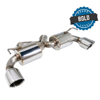 REMARK CAT-BACK EXHAUST STAINLESS DOUBLE WALL TIP NISSAN 370Z Z34 09-22