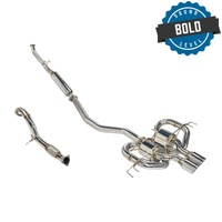 REMARK CATBACK EXHAUST SPEC II LINK LOOP SPEC HONDA CIVIC TYPE R FK8 17-21