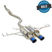REMARK CATBACK EXHAUST FULL TITANIUM (RESONATED) HONDA CIVIC TYPE R FK8 17-21