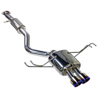 REMARK CATBACK EXHAUST ELITE SPEC DUAL TIPS CENTER EXIT BURNT STAINLESS STEEL (RESONATED) TOYOTA GR COROLLA GZEA14 23+