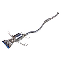 REMARK CATBACK EXHAUST BURNT STAINLESS TIPS ACURA INTEGRA TYPE-S DE5 23+