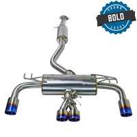 REMARK CATBACK EXHAUST ELITE SPEC QUAD TIP FULL TITANIUM CONSTRUCTION TOYOTA GR COROLLA GZEA14 23+