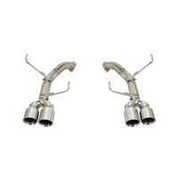 REMARK AXLEBACK EXHAUST STAINLESS DOUBLE WALL TIP SUBARU WRX/WRX STI GV/GE 07-14 (SEDAN)
