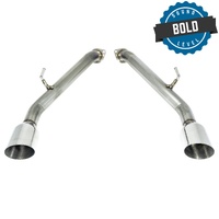 REMARK AXLEBACK EXHAUST STAINLESS SINGLE WALL TIP INFINITI Q50 V37 14+