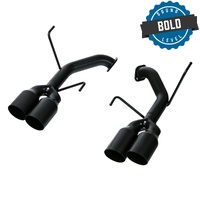 REMARK AXLEBACK EXHAUST STAINLESS SINGLE WALL TIP (4" VERSION) CERAKOTE BLACK COATING SUBARU WRX VB 22+