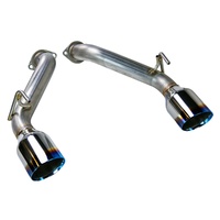 REMARK AXLEBACK BURNT STAINLESS DOUBLE WALL TIP NISSAN Z RZ34 23+