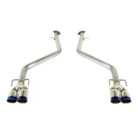 REMARK AXLEBACK EXHAUST BURNT STAINLESS DOUBLE WALL TIP LEXUS IS200T/IS300/IS350 XE30 17-19/LEXUS RC200T/RC300/RC350 XE30 15+