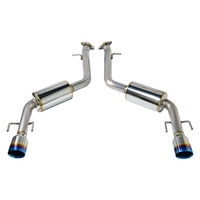 REMARK AXLEBACK EXHAUST BURNT STAINLESS DOUBLE WALL TIP (MUFFLER VERSION) LEXUS IS300/IS350 XE31 20+