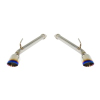 REMARK AXLEBACK EXHAUST BURNT STAINLESS DOUBLE WALL TIP INFINITI Q60 CV37 17+