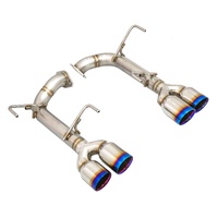 REMARK AXLEBACK EXHAUST BURNT STAINLESS SINGLE WALL TIP SUBARU WRX/WRX STI VA 15-21