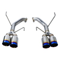 REMARK AXLEBACK EXHAUST BURNT STAINLESS DOUBLE WALL TIP (4" VERSION) SUBARU WRX VB 22+