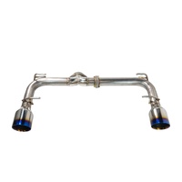 REMARK AXLEBACK EXHAUST BURNT STAINLESS DOUBLE WALL TIP SUBARU BRZ/TOYOTA GR86 ZD8/ZN8 22+