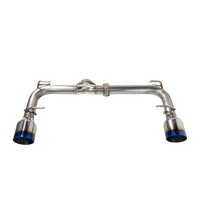 REMARK AXLEBACK EXHAUST BURNT STAINLESS SINGLE WALL TIP SUBARU BRZ/TOYOTA GR86 ZD8/ZN8 22+