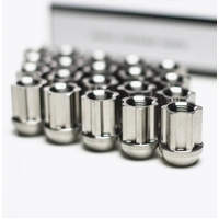 TITAN 7 19HEX M14X1.5 O.W.L FORGED TITANIUM RACE NUTS 35MM