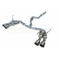 INVIDIA R400 TURBO BACK EXHAUST W/SS TIPS 11-14 WRX/11-21 STI