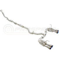 INVIDIA R400S TURBO BACK EXHAUST W/TI TIPS SUBARU WRX 11-14/STI 11-21 