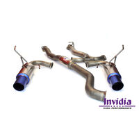 INVIDIA G5 TITAN TITANIUM CAT BACK SYSTEM 2009+ WRX & STI SEDAN