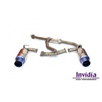 INVIDIA G5 TITAN TITANIUM CAT BACK SYSTEM - SUBARU BRZ/TOYOTA 86
