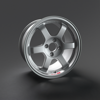 RAYS FORGED TE37 SL 15X8 +35 4X100 TITANIUM SILVER 