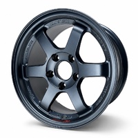 RAYS FORGED TE37 SL 15X8 +32 5X114.3 MATTE BLUE GUNMETAL (GB)