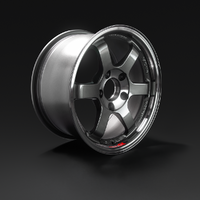 RAYS FORGED TE37 SL 15X8 +32 5X114.3 PRESSED GRAPHITE